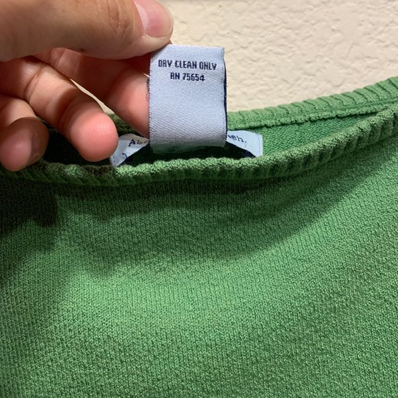 Vintage A&F Green Tie-Strap Square Neck Tank Top - Picture 6 of 10